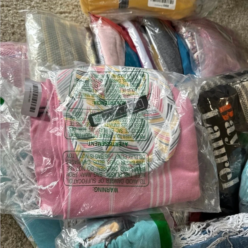 Turkish towels bulk of 5